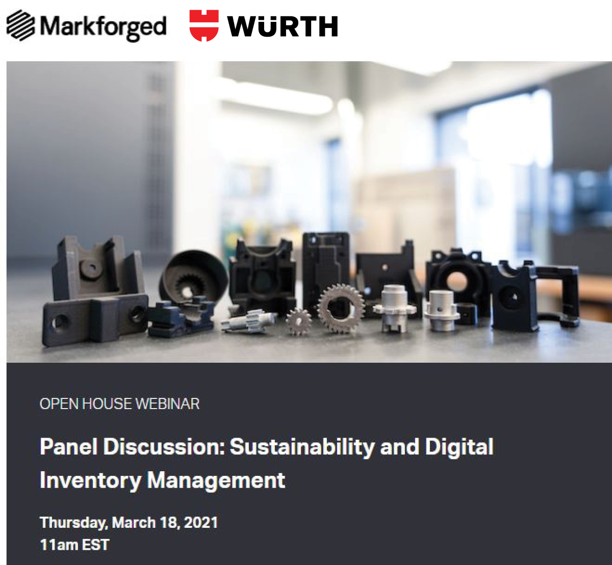 Markforged and WINA Webinar